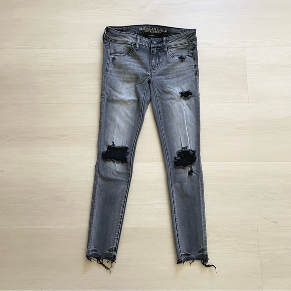 American eagle skinny jeans size 2 short - Picture 2 of 7